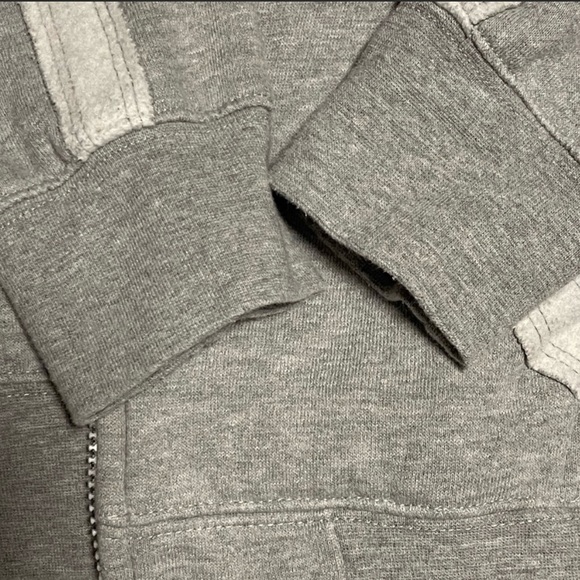 Triple Five Soul Grey hoodie full zip womens Large - Picture 6 of 9